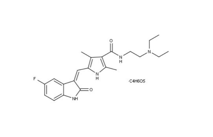 18 sunitinib malate cas：341031 54 7